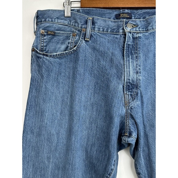 Polo Ralph Lauren Blue Jeans 40x32 Hampton Relaxed Straight Denim - Picture 4 of 12